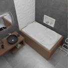 Banheira de Hidromassagem Due Gran Luxo 170x90x50cm - P1 - 110v - sem Aquecedor