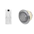 Banheira de Hidromassagem Due Gran Luxo P4 - 220V - com Aquecedor e Cromoterapia Branco Astra