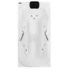 Banheira de Hidromassagem Due Gran Luxo P5 - 220V - com Aquecedor e Cromoterapia Branco Astra