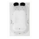 Banheira de Hidromassagem Mondialle Modelo Ascoli Dupla Essencial 170cmx120cmx43cm em Acrilico