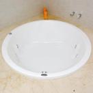 Banheira de Hidromassagem Ouro Fino Vitóriacril Standard 1,50m x 43cm 06 Jatos Branco