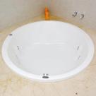 Banheira de Hidromassagem Ouro Fino Vitóriacril Standard 1,80m x 50cm 06 Jatos Branco