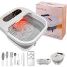 Banheira de Hidromassagem para Pés UNIFULL Dobrável - Com Aquecimento, Massagem e Cronômetro