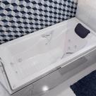 Banheira de Hidromassagem Roma Elegance 175CMX90CMX50CM em Acrílico- 220V Mondialle Branco