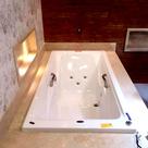 Banheira de Hidromassagem Roma Elegance 175cmx90cmx50cm em Gel Coat- 220V Mondialle