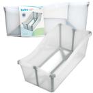 Banheira Dobrável Compacta Cinza 30 Litros 71cm 19575 Buba Banheira Dobrável Compacta Cinza 30 Litros 71cm 19575 Buba