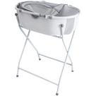Banheira Dobrável Flap Plus Com Rede de Proteção Support - Kiddo (Cinza)