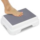 Banheira e chuveiro Step Stool Vive Slip Resistant, empilhável de 4,5 polegadas Banheira e chuveiro Step Stool Vive Slip Resistant, empilhável de 4,5 polegadas