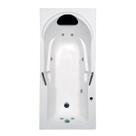 Banheira Hidromassagem Astra Capri Luxo 170CMX80CMX43CM - 01 Jato Acrílico P4 com Aquecedor Branco