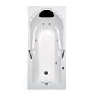 Banheira Hidromassagem Astra Capri Super Luxo 170CMX80CMX43CM - 04 Jatos Acrílico P3 com Aquecedor Branco