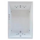 Banheira Hidromassagem Astra Cayman Double Super Luxo 180cmx120cmx52cm - 04 Jatos Branco Acrílico P4