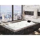 Banheira Hidromassagem Astra Due Gran Luxo 150CMX90CMX44CM - 05 Jatos Acrílico P1 sem Aquecedor 220V Branco