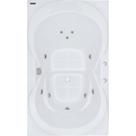 Banheira Hidromassagem Astra Due Luxo 170CMX90CMX44CM - 04 Jatos Acrílico P3 com Aquecedor Branco