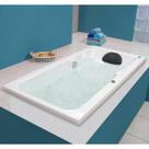 Banheira Hidromassagem Astra Linea Box 1,35m x 80cm x 44cm - 04 Jatos P1 Branco 110V