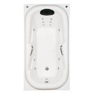 Banheira Hidromassagem Astra Tahiti Super Luxo 180cmx92cmx53cm - 04 Jatos Acrílico P1 Com Aquecedor