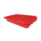 Banheira Higiênica Furacão Pet Joy Vermelho para Gatos