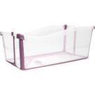 Banheira Infantil Retratil Dobravel Portatil Rosa