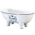 Banheira Kingston Brass Aqua Eden Mini Ceramic com extremidade dupla