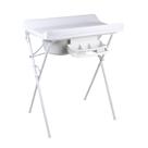Banheira Luxo com suporte dobrável, trocador e saboneteira, tanque 25 L, até 30Kg - Hercules
