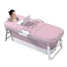 Banheira Ofurô Dobrável Portátil 260 Litros Adulto 148 cm Com Suporte VG+