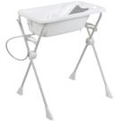 Banheira para Bebe Com Suporte E Redutor Kit Banho Branca