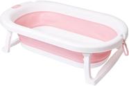 Banheira Para Bebe Dobrável Rosa Buba - 21070 Banheira Para Bebe Dobrável Rosa Buba - 21070