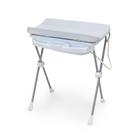 Banheira para Bebê Plástica com Suporte Trocador Classic Azul Galzerano