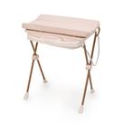 Banheira para Bebê Plástica com Suporte Trocador Classic Rose Galzerano