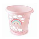 Banheira Sensitive Bebê Ofuro para Bebe Acalma e Relaxa o Bebe - Arco-Íris Baby Plasútil Cor:ARCO-ÍRIS