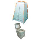Banheiro Eco Camp 20L + Barraca/Trocador Pampa NTK