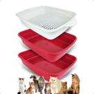 Banheiro inteligente para gatos Brinqpet Azul