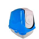 Banheiro Pet Injet Toilet para Gatos - Tam. Único - Azul