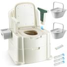 Banheiro portátil Bedside Commode Hybodies com braços, ajuste.