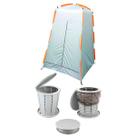 Banheiro Portátil Ecocamp Light NTK 15 Litros + Barraca/Trocador Pampa NTK
