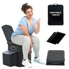 Banheiro portátil TEMPTIPS XL 42cm de altura com compartimento lateral
