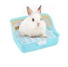 Banheiro Sanitário Para Roedores Mundo Roedor Rabbith Toilet - AZUL