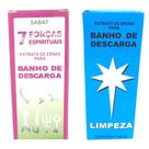 Banho 7 Forças Espirituais Limpeza Proteção Espiritual Descarrego Forte Kit