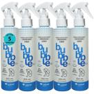 Banho a seco bubble dry spray 200ml para cães kit com 5
