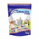 Banho a seco para roedores criação forte 1kg