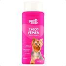 Banho A Seco Talco Fêmea Neutraliza Odores 100g Pet Clean