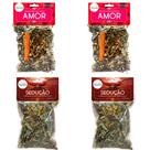 Banho Amor Sedução Atrair Paixão Encanto Atração Abrir Caminhos Umbanda Próprio Perfeito Ervas Kit