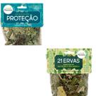 Banho de 21 Ervas Proteção Espiritual Limpeza Inveja Descarrego Forte Kit