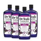 Banho de espuma Dr. Teal's Black Elderberry com vitamina D 1L (x4)