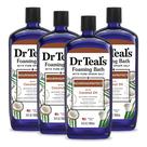 Banho de espuma Dr. Teal's Nourish & Protect com sal de Epsom 1L (x4)