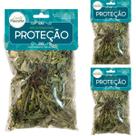 Banho de Proteção Espiritual Umbanda Limpeza Prosperidade Purificação Kit 3 Und