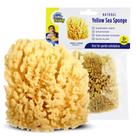 Banho de recém-nascido amarelo natural Sea Sponge Baby Buddy, 1 pacote
