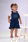 Banho De Sol De Bebê C/Body Jeans/Suedine Carolla