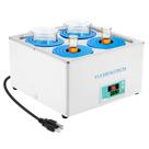 Banho-maria YUCHENGTECH 12 L com 4 aberturas, 800 W, 110 V Banho-maria YUCHENGTECH 12 L com 4 aberturas, 800 W, 110 V