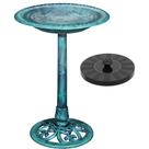 Banho para Pássaros Externo VECELO 71 cm Fonte Solar Bronze Vintage Banho para Pássaros Externo VECELO 71 cm Fonte Solar Bronze Vintage