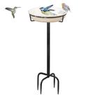 Banho para Pássaros YALINKA 90 cm em Metal para Jardim e Área Externa Banho para Pássaros YALINKA 90 cm em Metal para Jardim e Área Externa